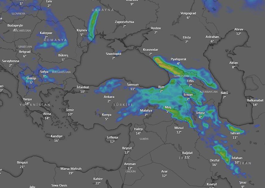 Meteoroloji 10 il için gün ve saat verip uyardı! Kar ve sağanak vuracak 16